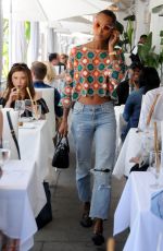 JASMINE TOOKES Out for Lunch at Villa Blanca in Beverly Hills 03/30/2017