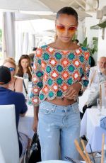 JASMINE TOOKES Out for Lunch at Villa Blanca in Beverly Hills 03/30/2017