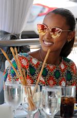 JASMINE TOOKES Out for Lunch at Villa Blanca in Beverly Hills 03/30/2017