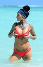 JEMMA LUCY and CHANTELLE CONNELLY in Bikinis at a Beach in Caribbean 03/18/2017