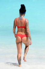 JEMMA LUCY and CHANTELLE CONNELLY in Bikinis at a Beach in Caribbean 03/18/2017