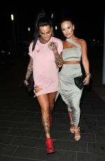 JEMMA LUCY and CHANTELLE CONNELLY Night Out in Liverpool 03/11/2017