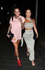 JEMMA LUCY and CHANTELLE CONNELLY Night Out in Liverpool 03/11/2017