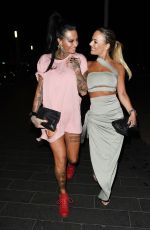 JEMMA LUCY and CHANTELLE CONNELLY Night Out in Liverpool 03/11/2017