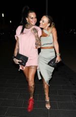 JEMMA LUCY and CHANTELLE CONNELLY Night Out in Liverpool 03/11/2017