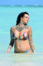JEMMA LUCY in Bikini on the Beach in Dominican Republic 03/08/2017
