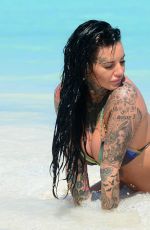 JEMMA LUCY in Bikini on the Beach in Dominican Republic 03/08/2017