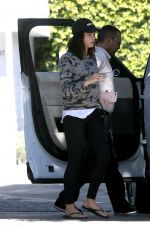 JENNA DEWAN Out for a Walk in Studio City 03/02/0217