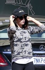 JENNA DEWAN Out for a Walk in Studio City 03/02/0217