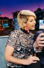 JENNA ELFMAN at Late Late Show with James Corden 03/23/2017