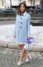 JENNA LOUISE COLEMAN at Miu Miu Fashion Show at Paris Fashion Week 03/07/2017
