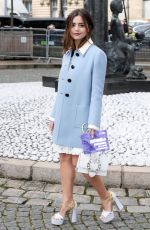 JENNA LOUISE COLEMAN at Miu Miu Fashion Show at Paris Fashion Week 03/07/2017