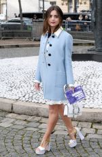JENNA LOUISE COLEMAN at Miu Miu Fashion Show at Paris Fashion Week 03/07/2017