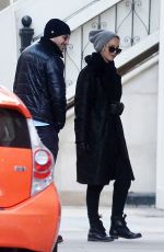 JENNIFER LAWRENCE and Darren Aronofsky Out at Central Park in New York 03/31/2017