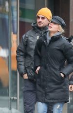 JENNIFER LAWRENCE and Darren Aronofsky Out in New York 03/17/2017