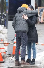 JENNIFER LAWRENCE and Darren Aronofsky Out in New York 03/17/2017