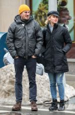JENNIFER LAWRENCE and Darren Aronofsky Out in New York 03/17/2017