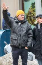 JENNIFER LAWRENCE and Darren Aronofsky Out in New York 03/17/2017
