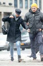 JENNIFER LAWRENCE and Darren Aronofsky Out in New York 03/17/2017