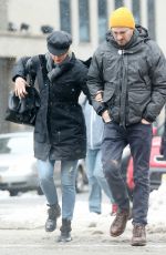 JENNIFER LAWRENCE and Darren Aronofsky Out in New York 03/17/2017