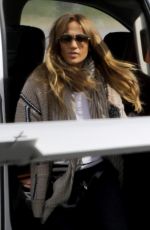 JENNIFER LOPEZ Arrives at a Private Flight at Van Nuys Airport 03/10/2017