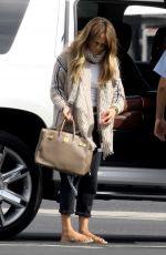 JENNIFER LOPEZ Arrives at a Private Flight at Van Nuys Airport 03/10/2017