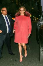 JENNIFER LOPEZ Arrives at NBC Studios in New York 03/02/2017