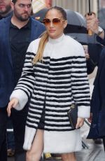 JENNIFER LOPEZ Arrives at The View in New York 03/01/2017