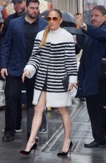 JENNIFER LOPEZ Arrives at The View in New York 03/01/2017
