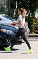 JENNIFER LOPEZ at a Gym in Miami 03/16/2017