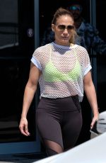 JENNIFER LOPEZ at a Gym in Miami 03/16/2017