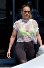 JENNIFER LOPEZ at a Gym in Miami 03/16/2017