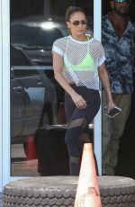 JENNIFER LOPEZ at a Gym in Miami 03/16/2017