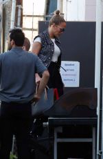 JENNIFER LOPEZ at a Recording Studio in Hollywood 03/28/2017