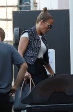 JENNIFER LOPEZ at a Recording Studio in Hollywood 03/28/2017