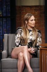 JENNIFER LOPEZ at Late Night with Seth Meyers 03/02/2017
