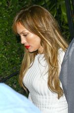 JENNIFER LOPEZ Joins Alex Rodriguez for Dinner in Miami 03/16/2017