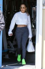 JENNIFER LOPEZ Leaves a Gym in Miami 03/16/2017