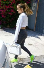JENNIFER LOPEZ Leaves a Gym in Miami 03/16/2017
