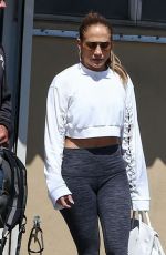 JENNIFER LOPEZ Leaves a Gym in Miami 03/16/2017
