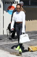 JENNIFER LOPEZ Leaves a Gym in Miami 03/16/2017