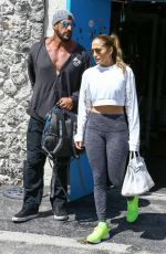 JENNIFER LOPEZ Leaves a Gym in Miami 03/16/2017