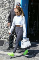 JENNIFER LOPEZ Leaves a Gym in Miami 03/16/2017