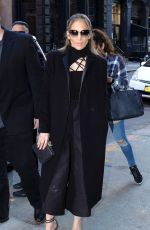 JENNIFER LOPEZ Leaves Her Apartment in New York 03/03/2017