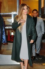 JENNIFER LOPEZ Leaves Her Hotel in New York 03/01/2017