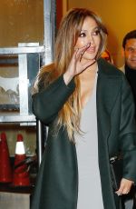 JENNIFER LOPEZ Leaves Her Hotel in New York 03/01/2017