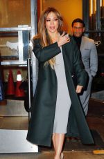 JENNIFER LOPEZ Leaves Her Hotel in New York 03/01/2017