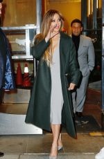 JENNIFER LOPEZ Leaves Her Hotel in New York 03/01/2017