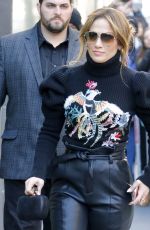 JENNIFER LOPEZ Leaves Toady Show in New York 03/02/2017