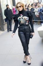 JENNIFER LOPEZ Leaves Toady Show in New York 03/02/2017